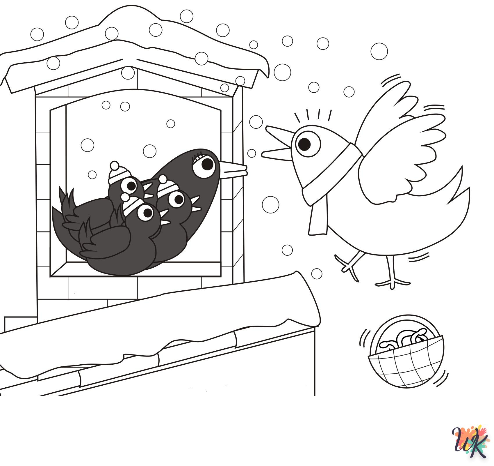 Giorni della Merla 10 Disegni da Colorare Giorni della Merla 8